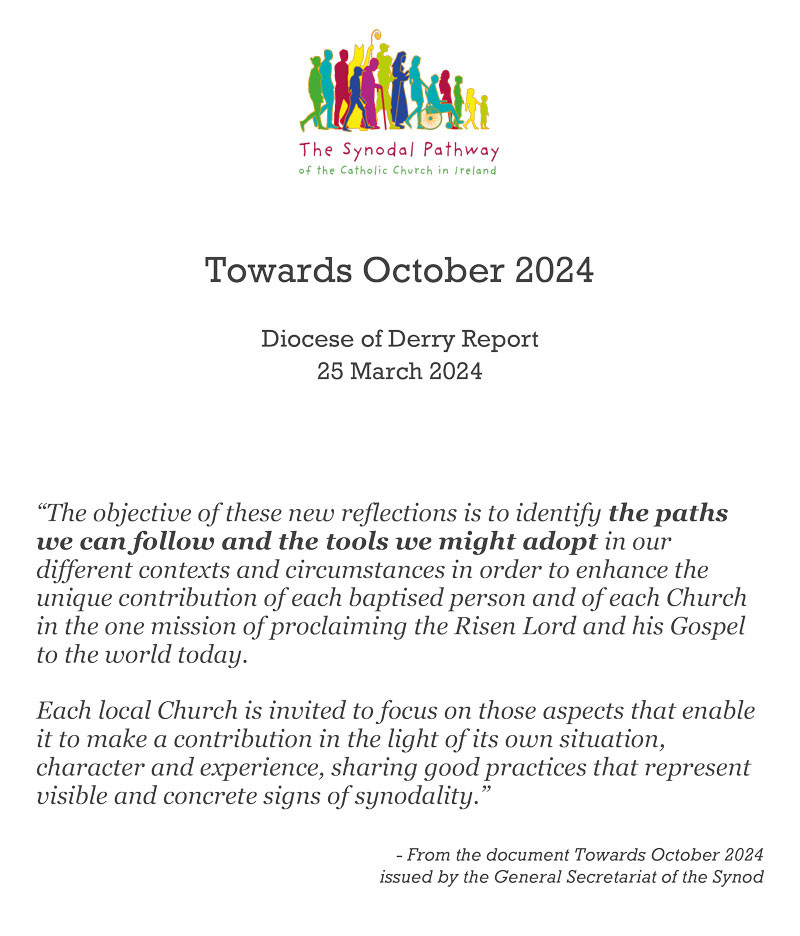 Synod - Towards October 2024: Diocese of Derry response